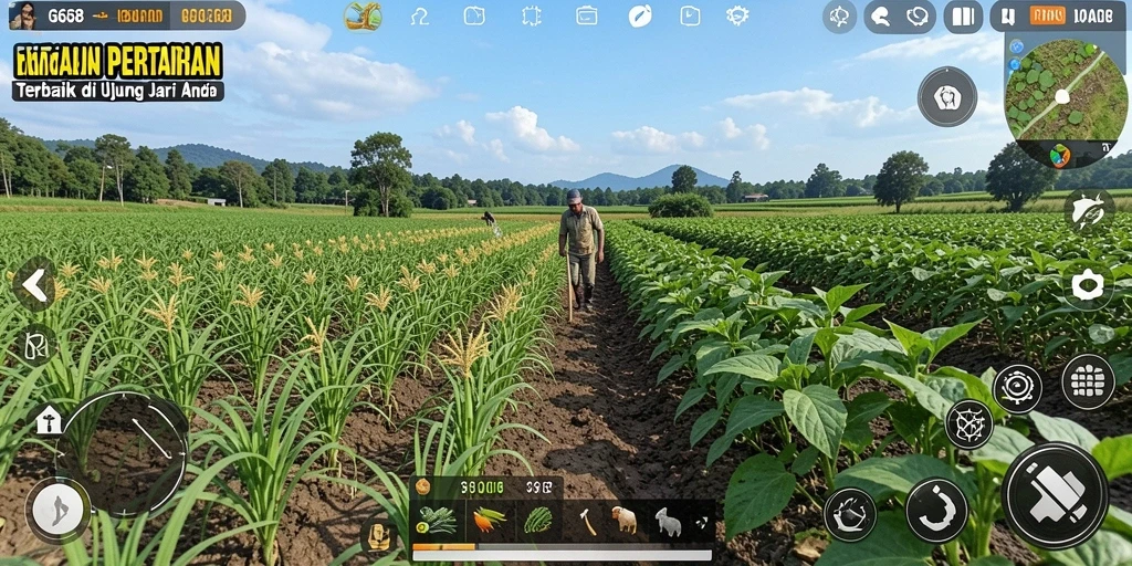G668 menampilkan gameplay pertanian yang seru dan interaktif.