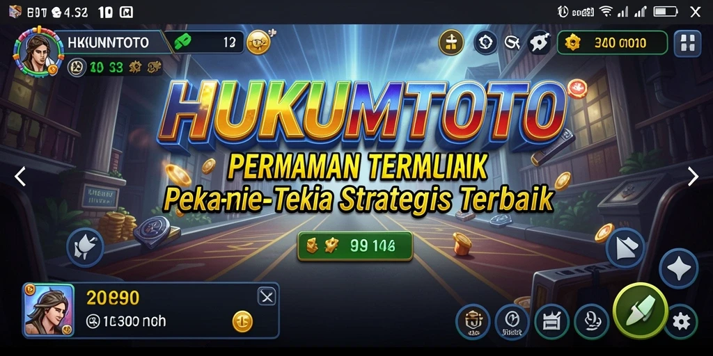 Screenshot menampilkan gameplay HUKUMTOTO yang menantang dan seru.
